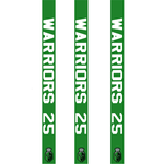 TGP Team Sales Midwest Warriors Hockey Stick Stickers (3 Pack)