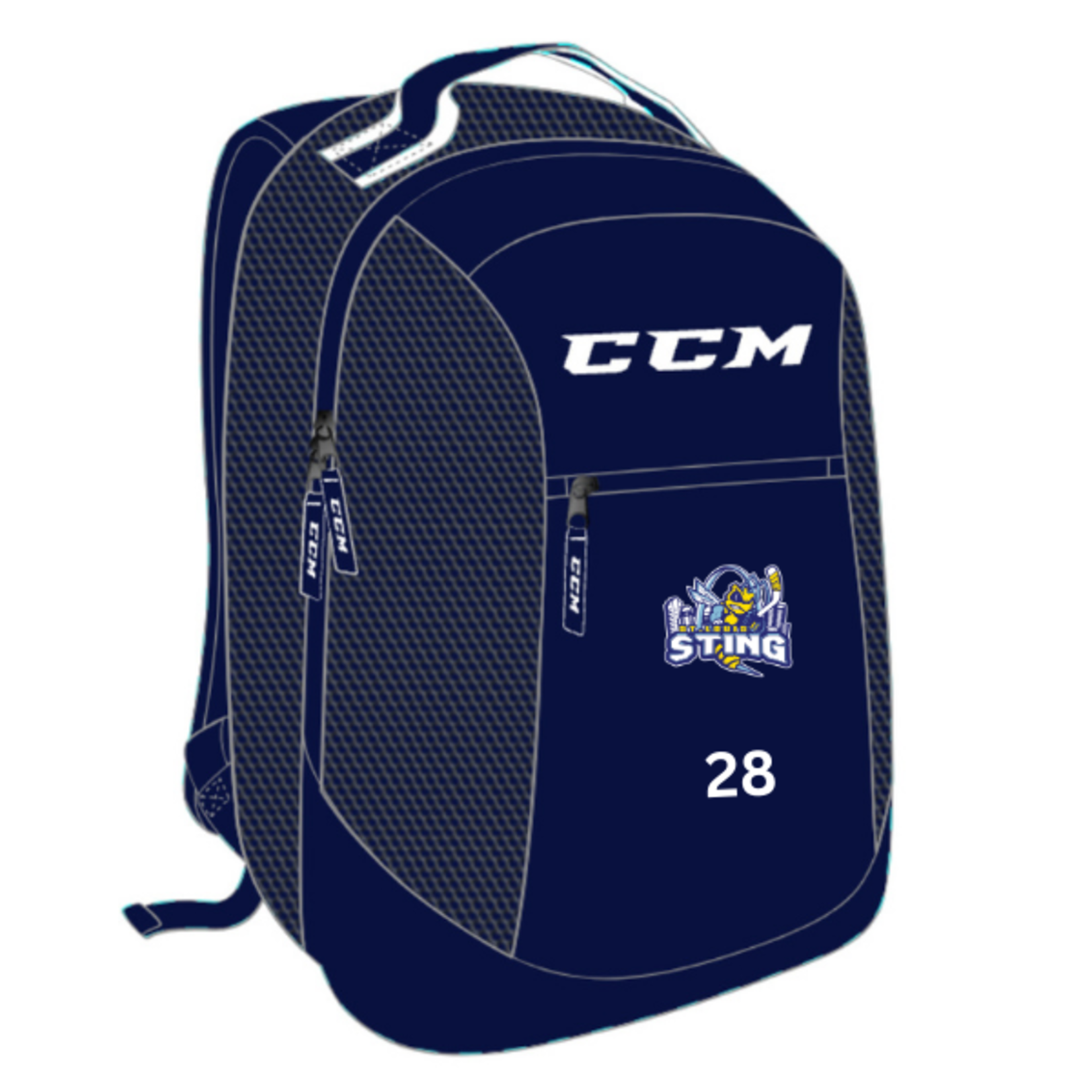 CCM Sting CCM Backpack (NAVY)