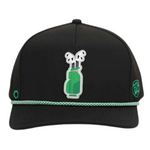 Title Wave Title Wave Links & Rinks Rope Hat (BLACK)