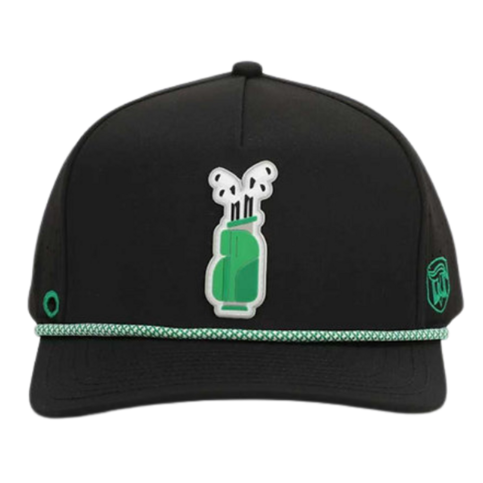 Title Wave Title Wave Links & Rinks Rope Hat (BLACK)