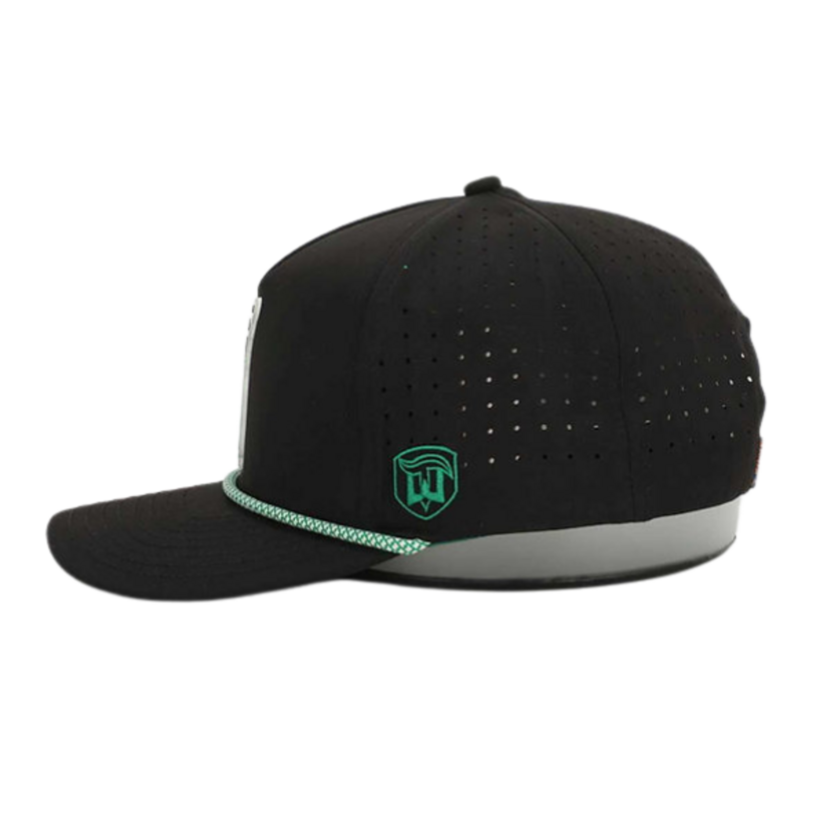 Title Wave Title Wave Links & Rinks Rope Hat (BLACK)