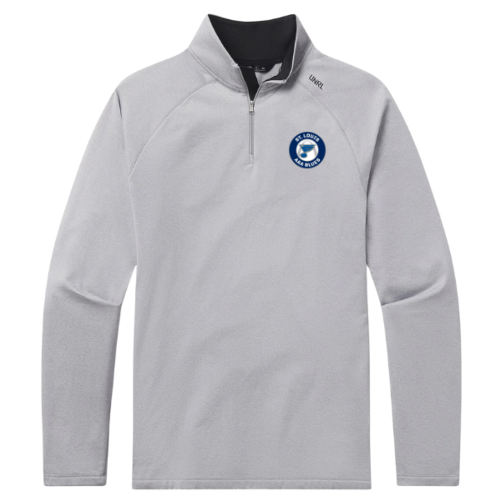 UNRL AAA Blues UNRL Interlock 1/4 Zip (GRAY) SENIOR