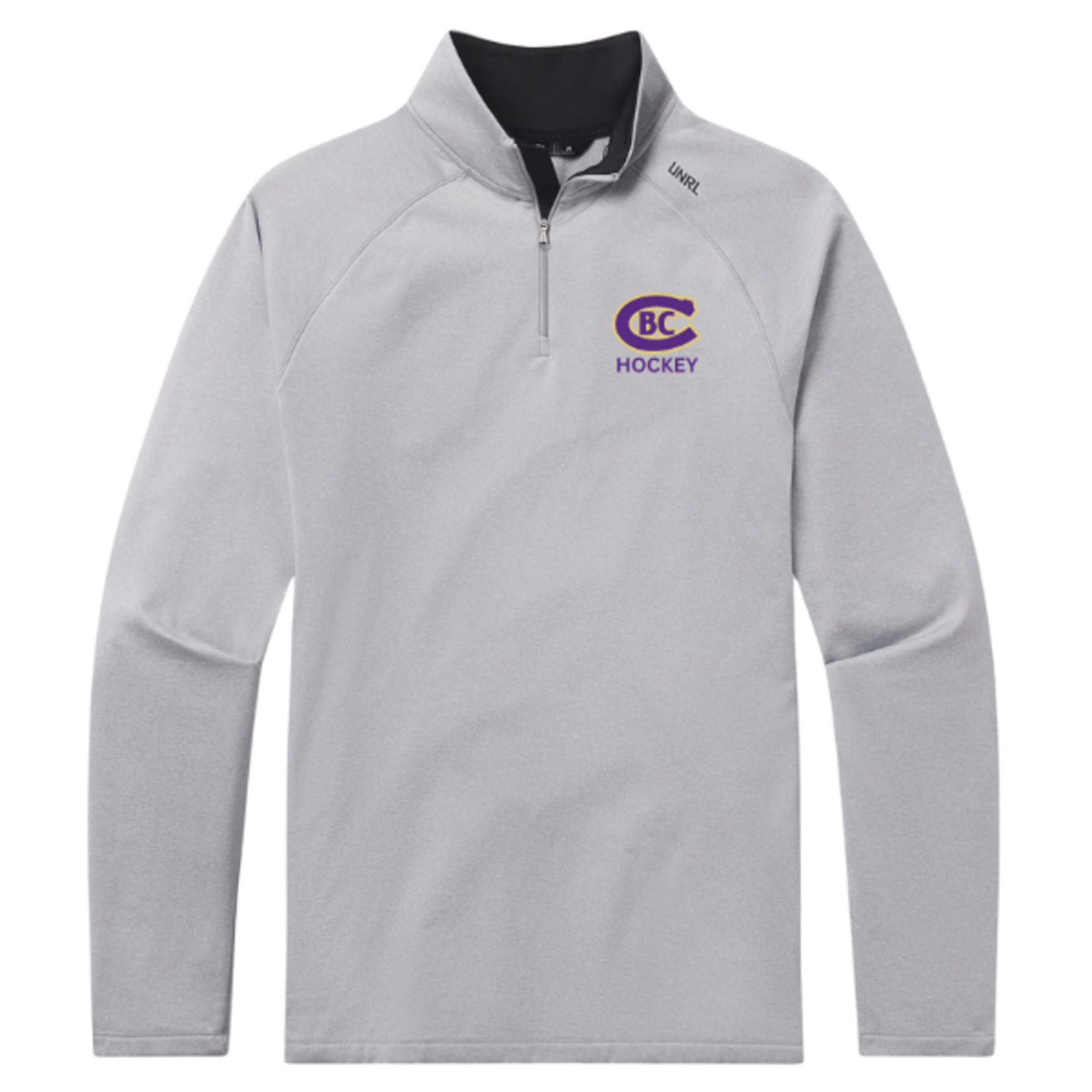 UNRL CBC UNRL Interlock 1/4 Zip (GRAY) SENIOR