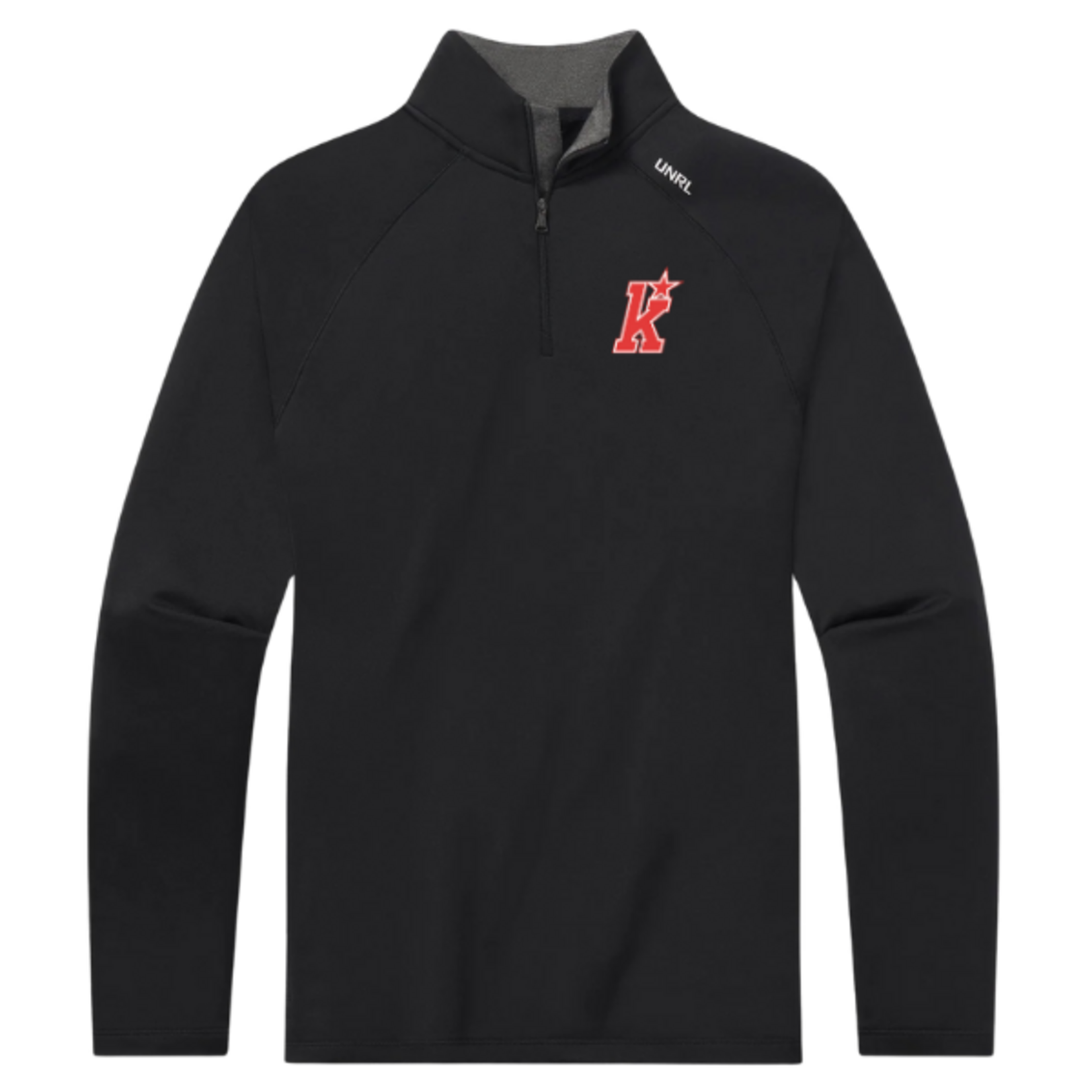 UNRL Kirkwood UNRL Interlock 1/4 Zip (BLACK) SENIOR
