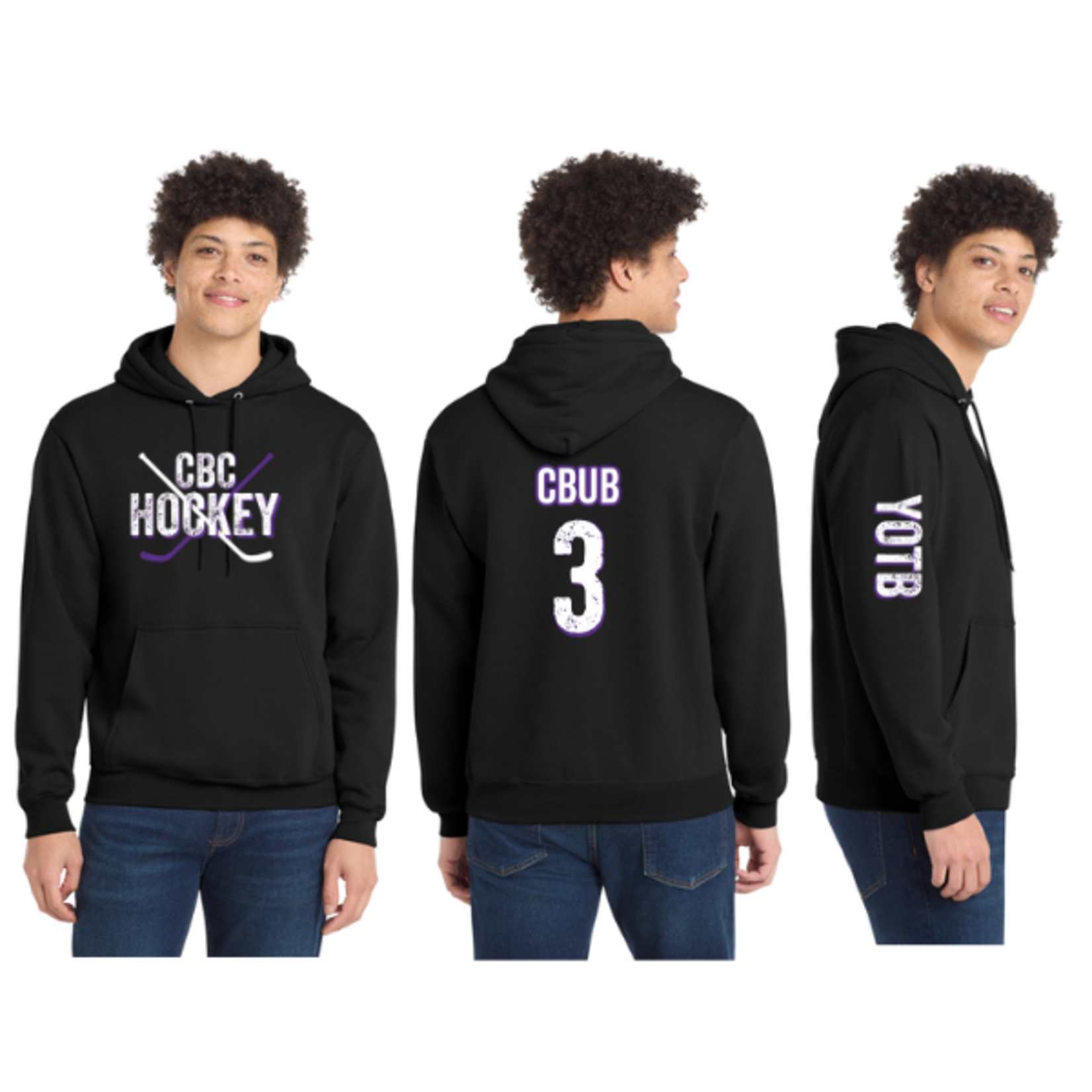 Port & Company CBC Hockey "Season Hoodie" (SENIOR)