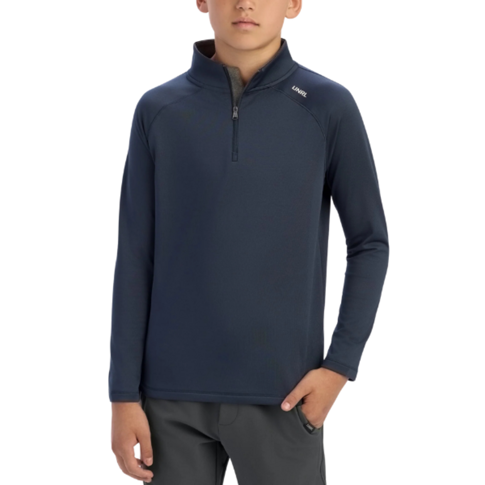 UNRL UNRL Interlock Quarter Zip (YOUTH)