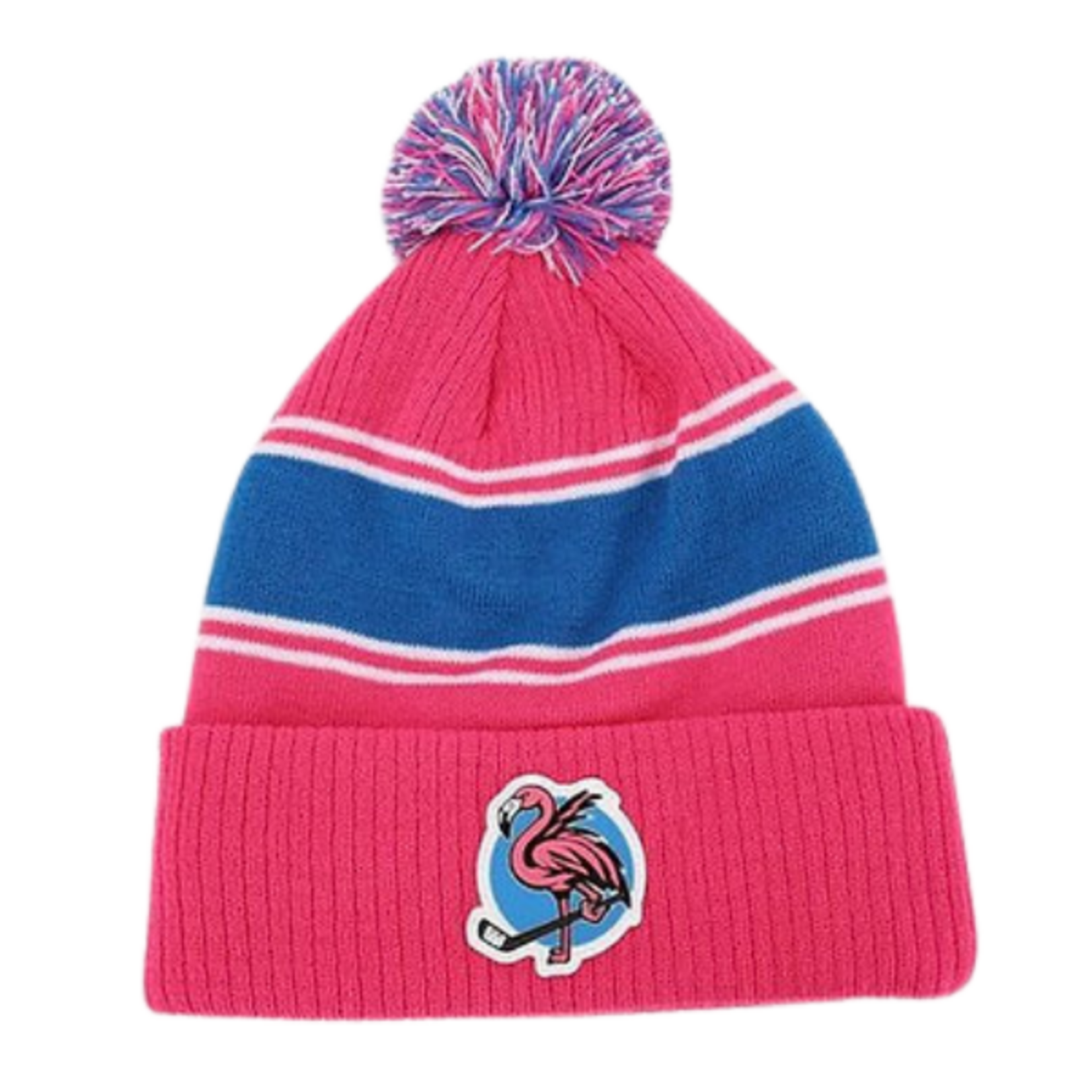 Title Wave Title Wave Pink Flamingo Pom Knit
