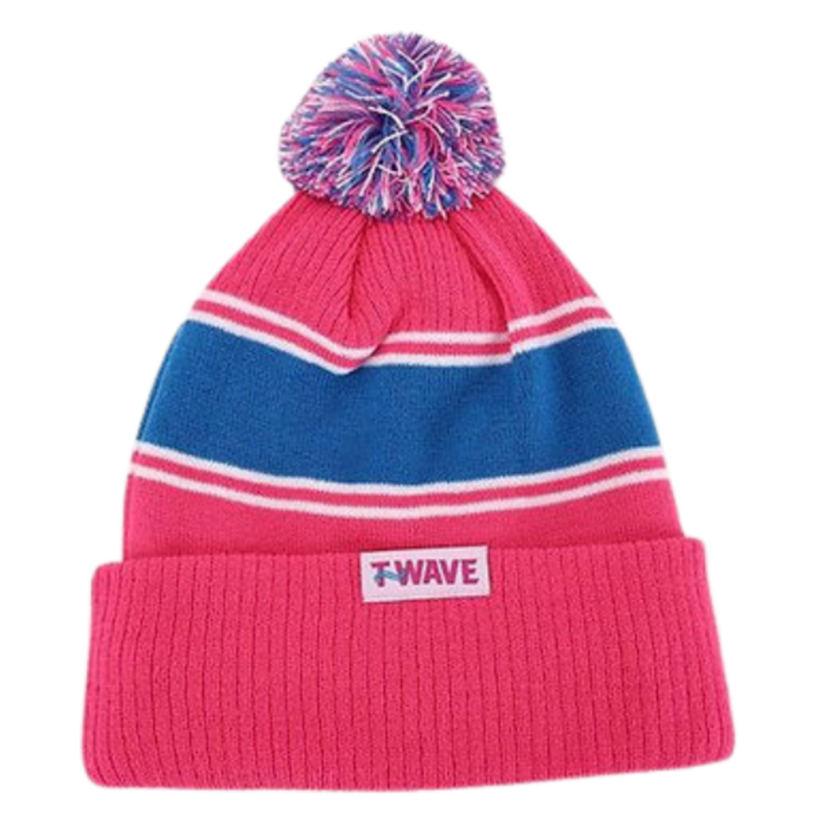 Title Wave Title Wave Pink Flamingo Pom Knit