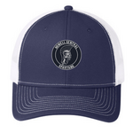 Francis Howell Central C112 Snapback Trucker Hat (Navy/White)