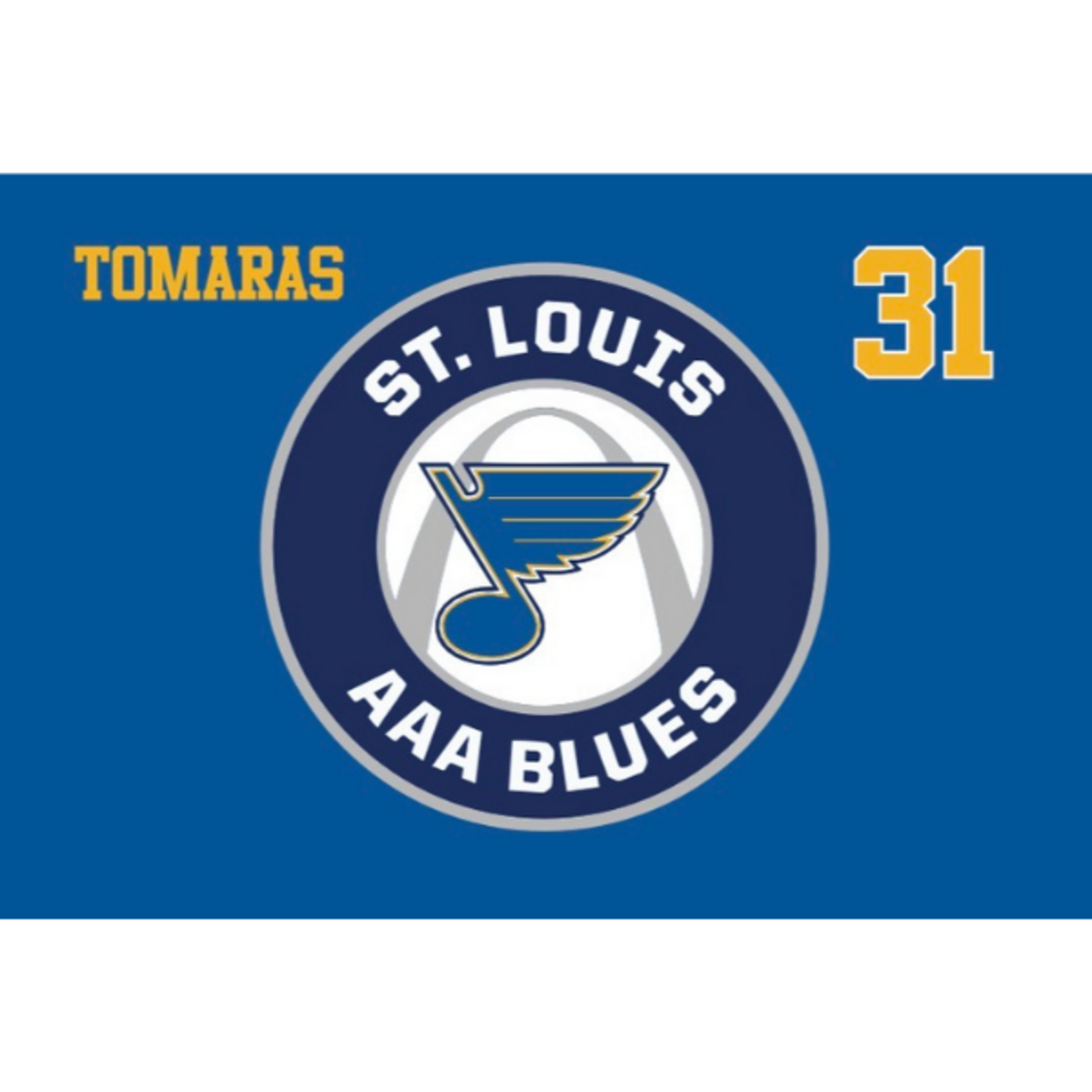 Z2 AAA Blues Custom Skate Mat