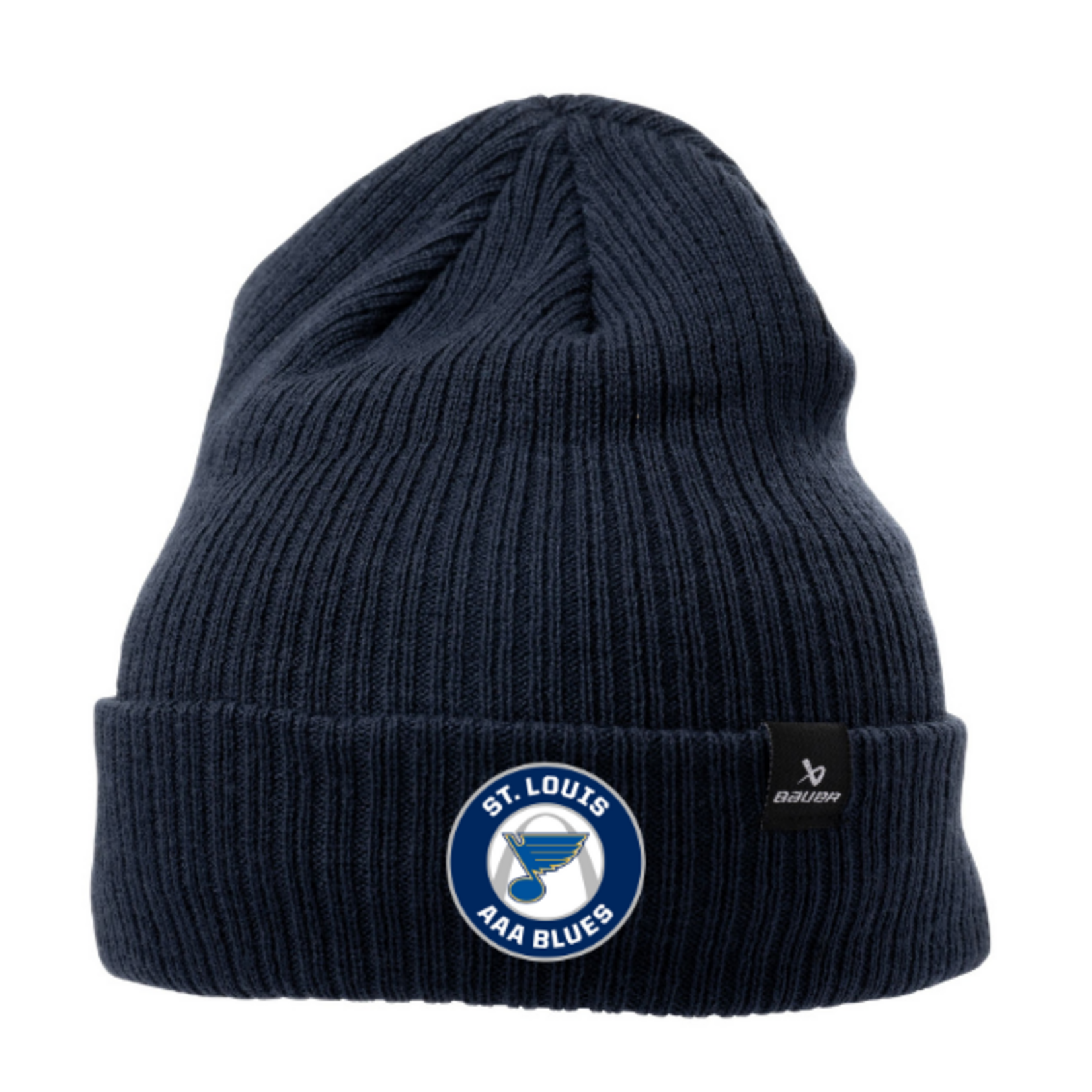 Bauer AAA Blues Bauer S24 Ribbed Toque (NAVY)