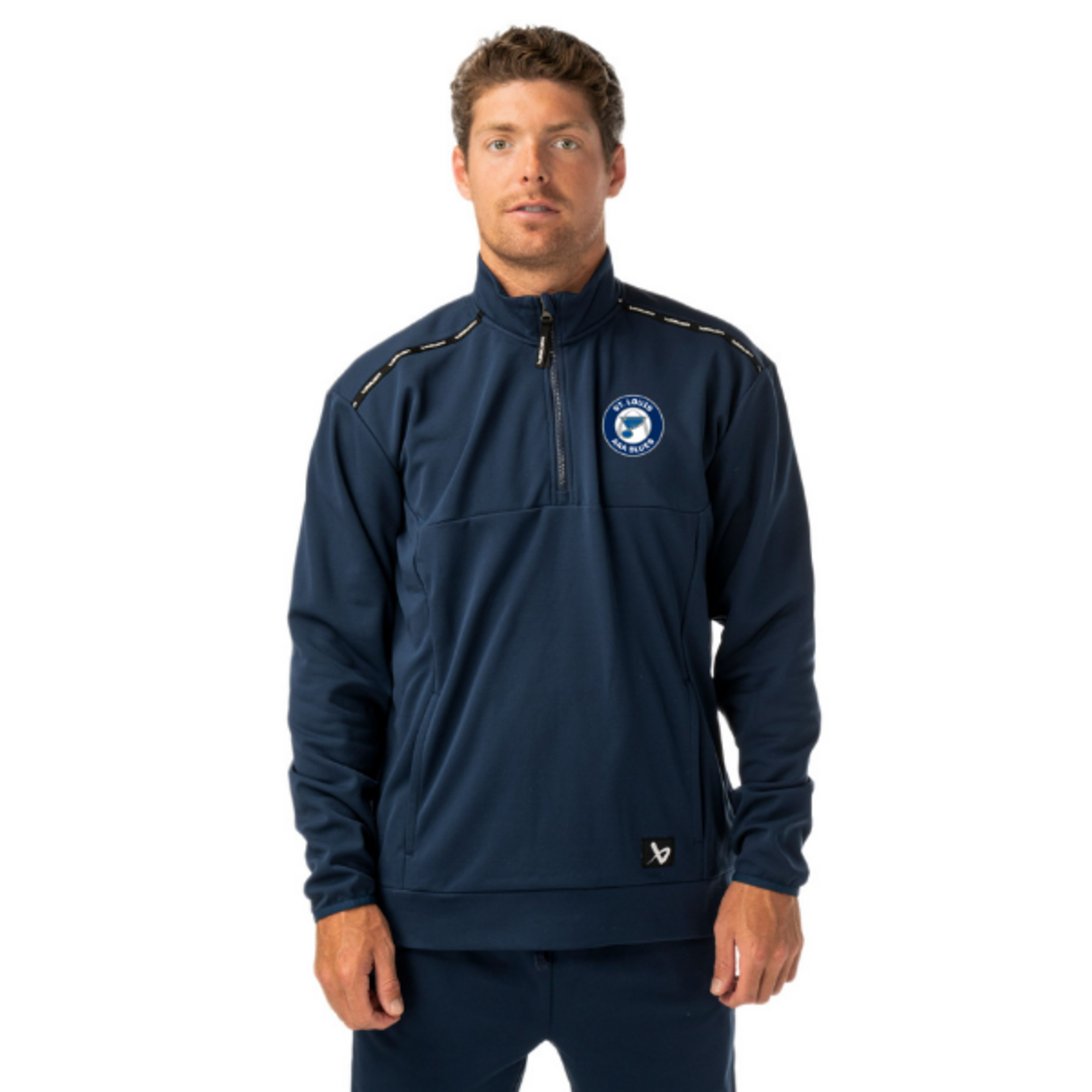 Bauer AAA Blues Bauer S26 Fleece 1/2 Zip (SENIOR)