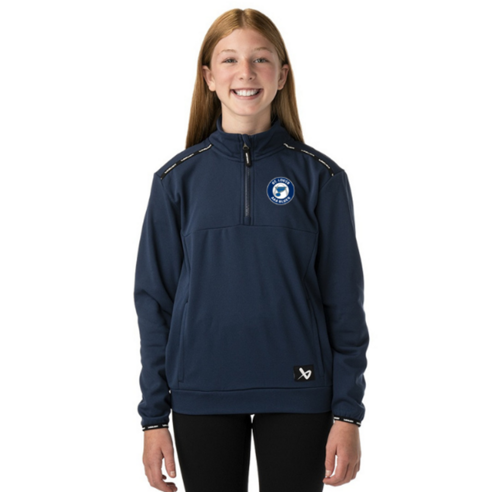 Bauer AAA Blues Bauer S26 Fleece 1/2 Zip (YOUTH)