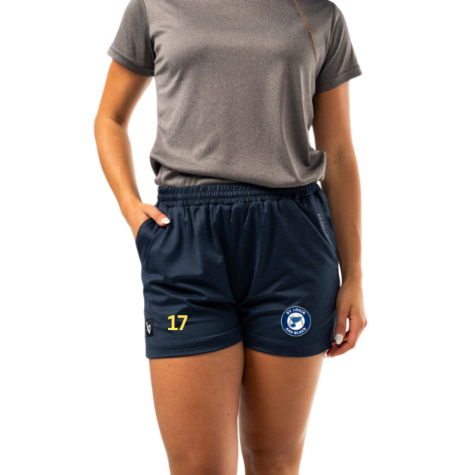 Bauer AAA Blues Bauer S25 Team Training Short (WOMENS)