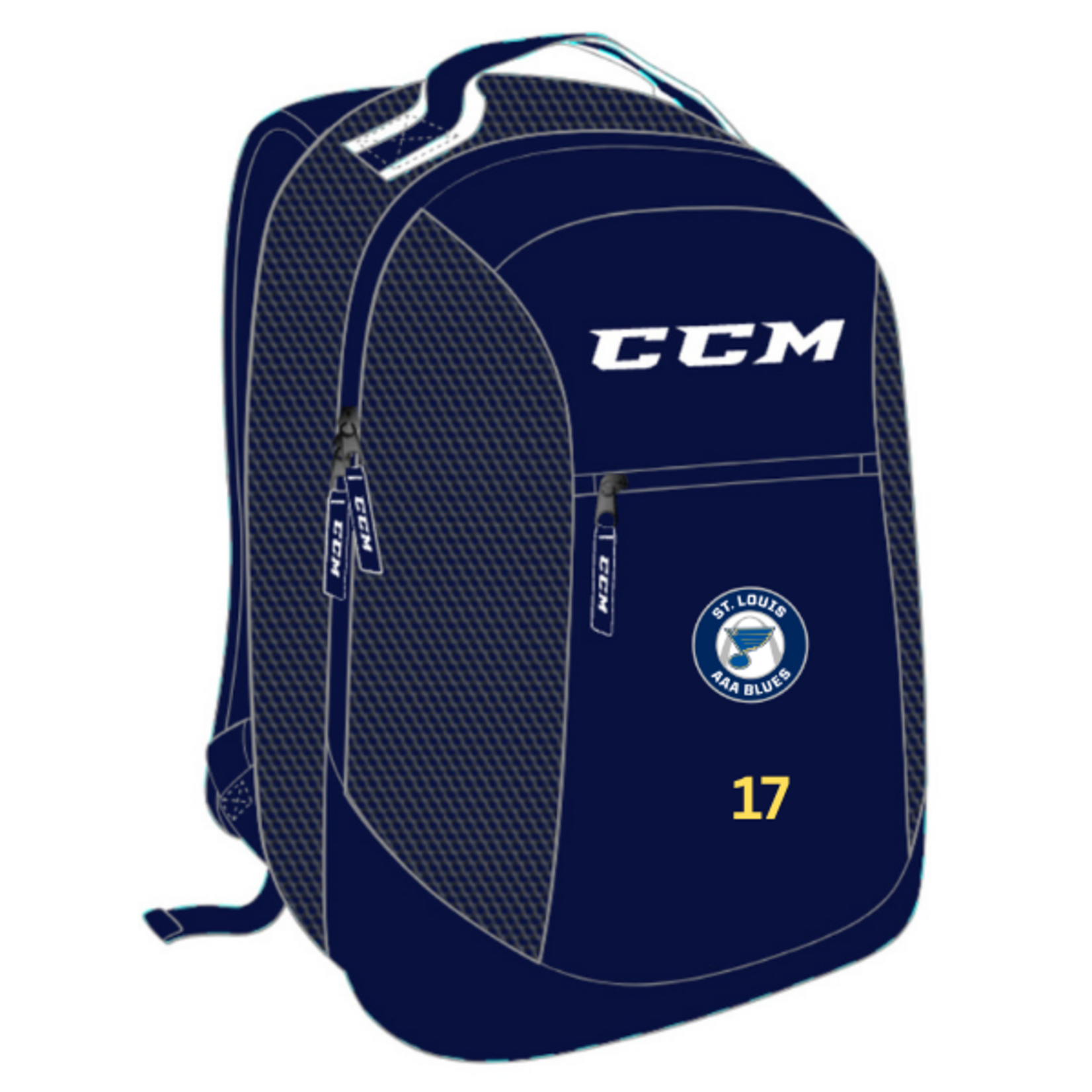 CCM AAA Blues CCM Backpack (NAVY)
