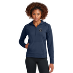 Sport Tek Francis Howell Central Sport Wick Stretch 1/2 Zip Hoodie (WOMENS) Navy