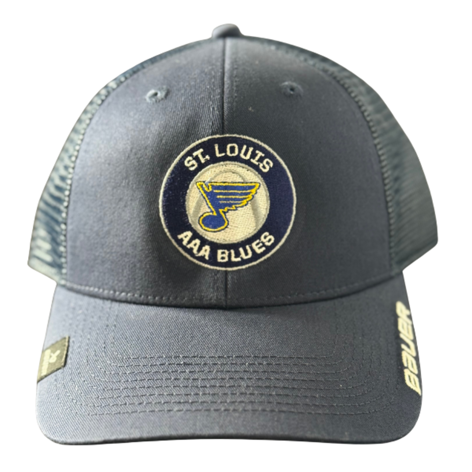 Bauer AAA Blues Bauer Team Mesh Snapback (YOUTH) NAVY