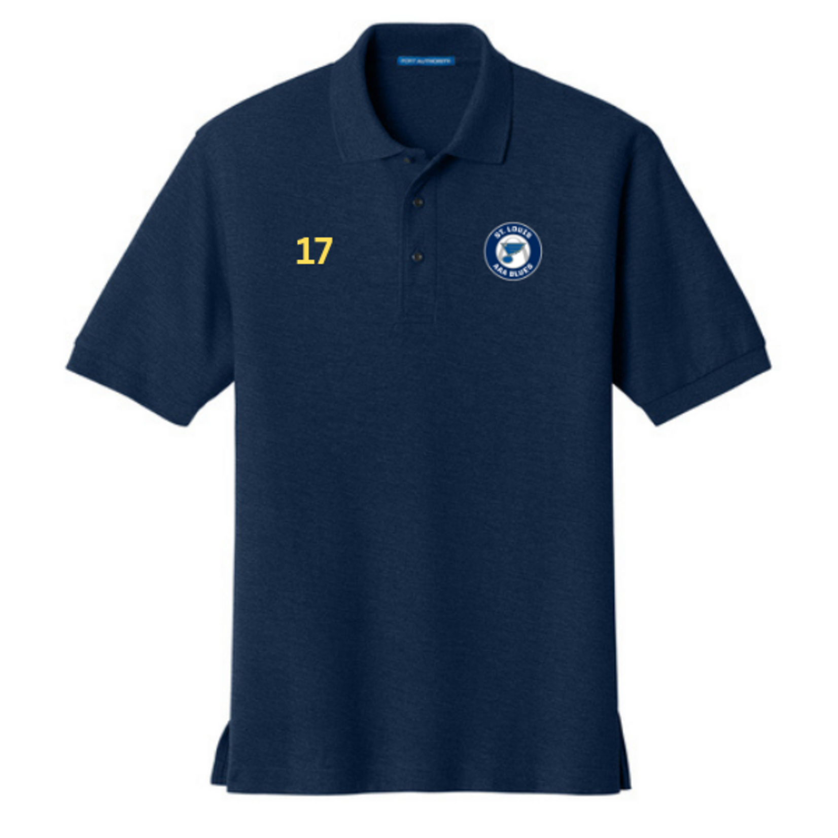 AAA Blues Silk Touch Polo (SENIOR)