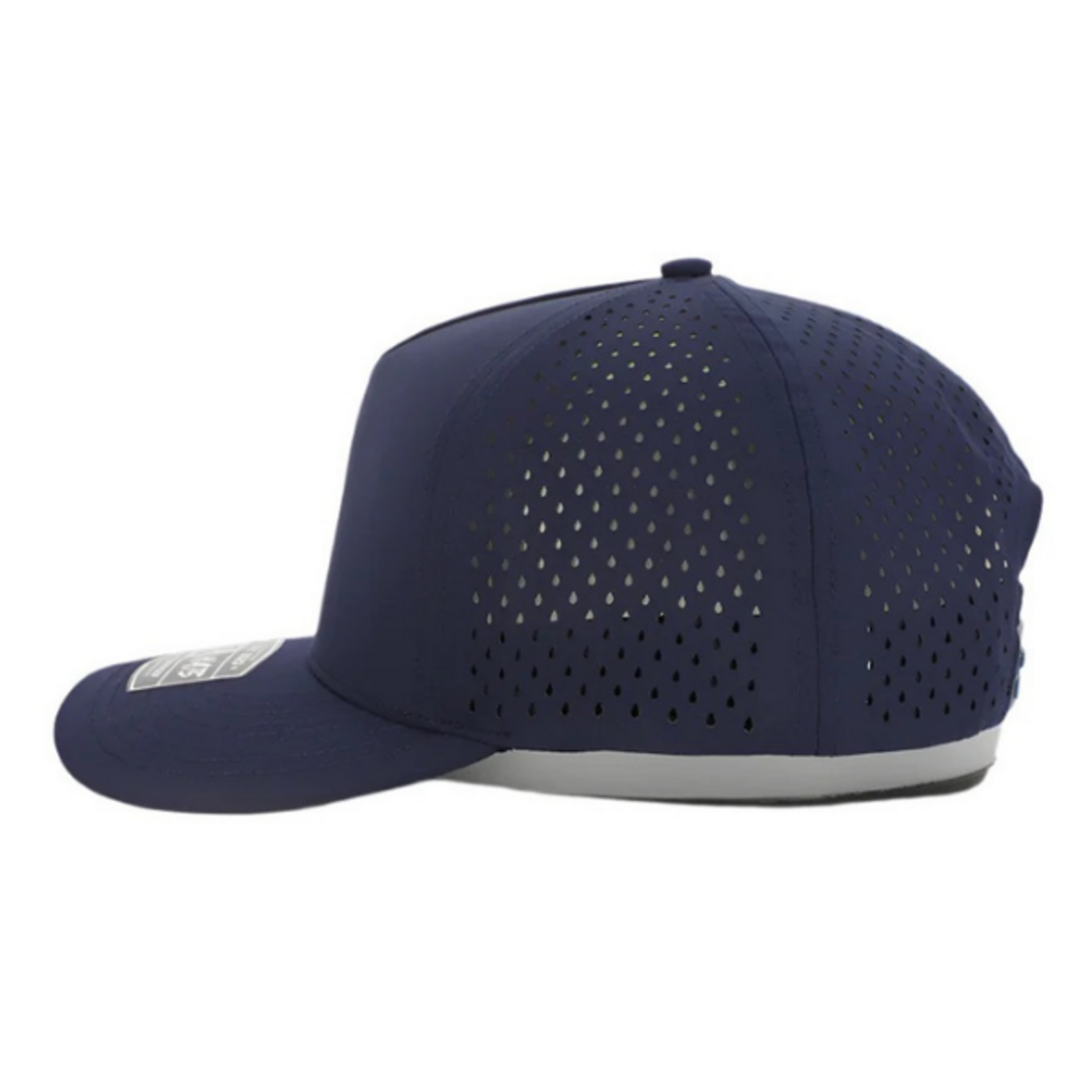 10/10 AAA Blues 10/10 5 Panel Dryfit Snapback Hat (NAVY)