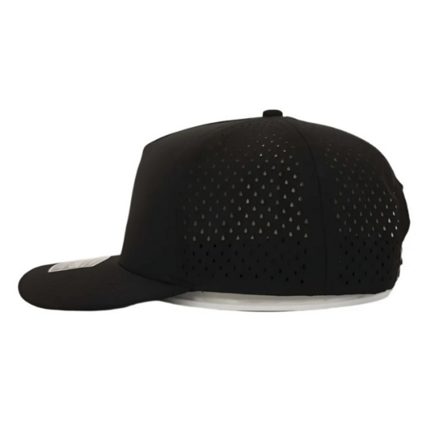 10/10 AAA Blues 10/10 5 Panel Dryfit Snapback Hat (BLACK)