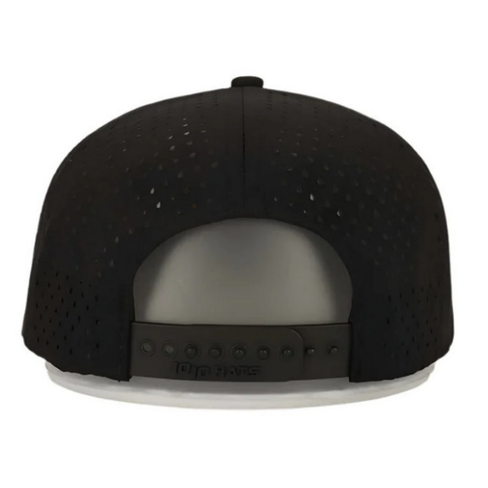 10/10 AAA Blues 10/10 5 Panel Dryfit Snapback Hat (BLACK)