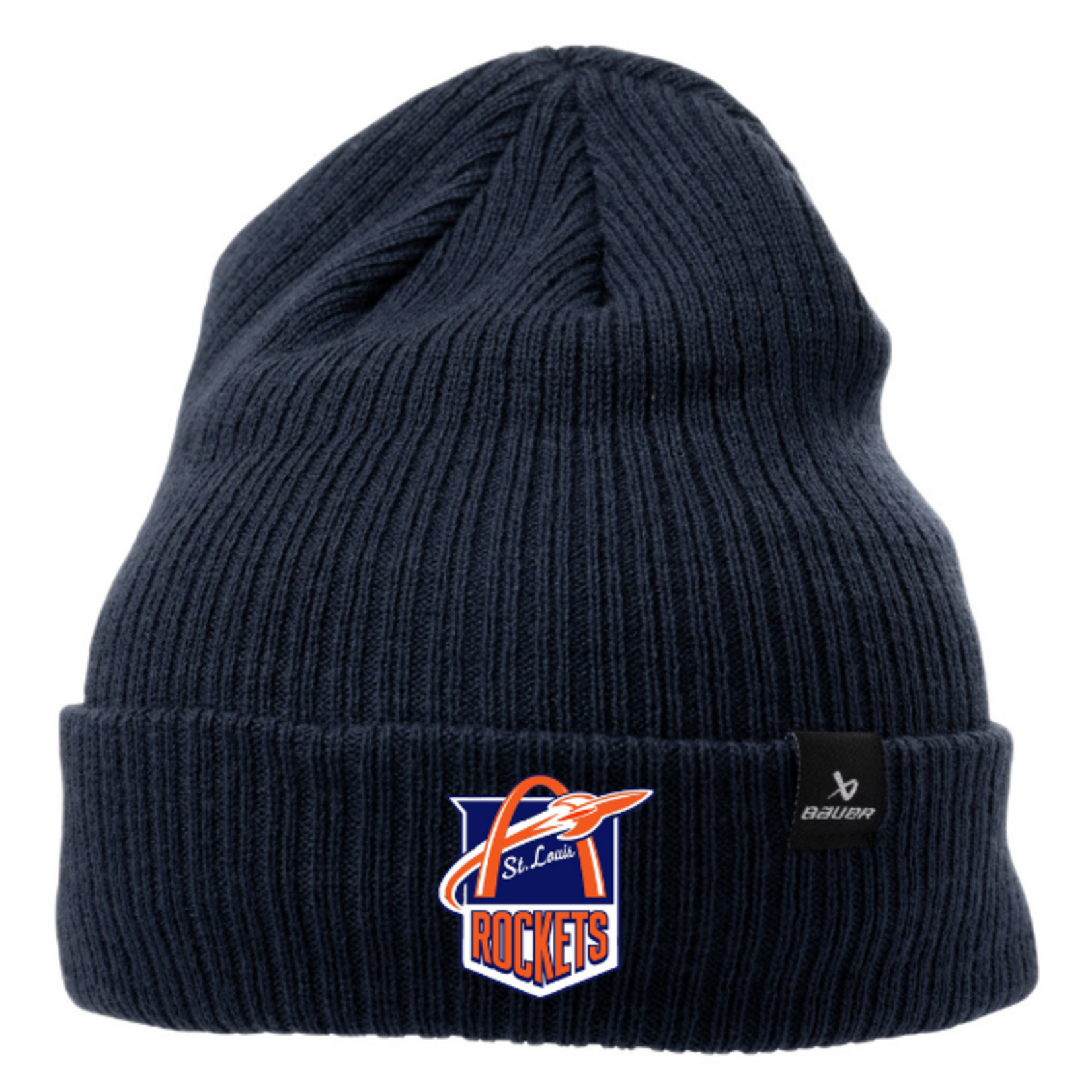 Bauer Rockets Bauer S24 Ribbed Toque (NAVY)