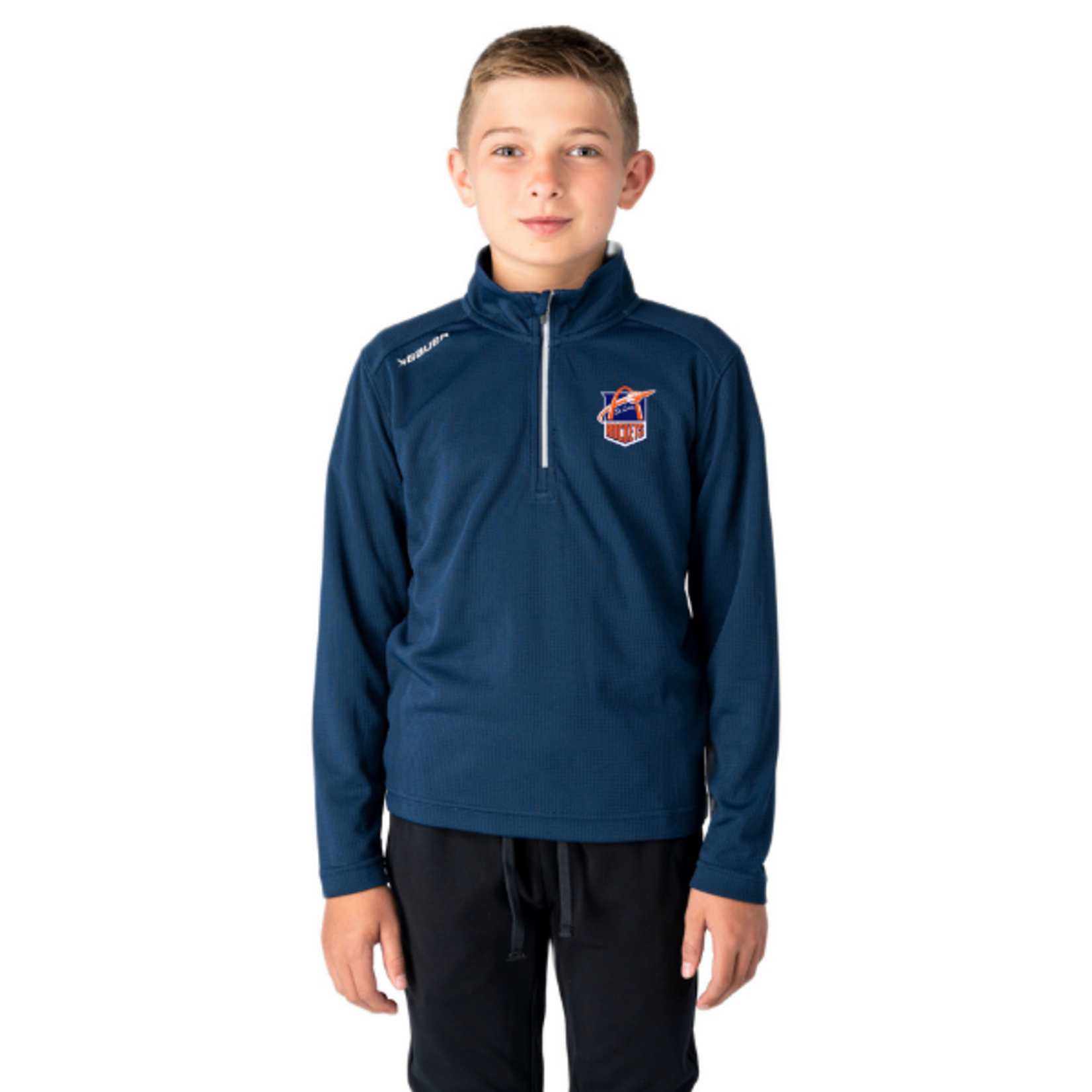 Bauer Rockets Bauer S26 Performance 1/4 Zip (YOUTH) NAVY