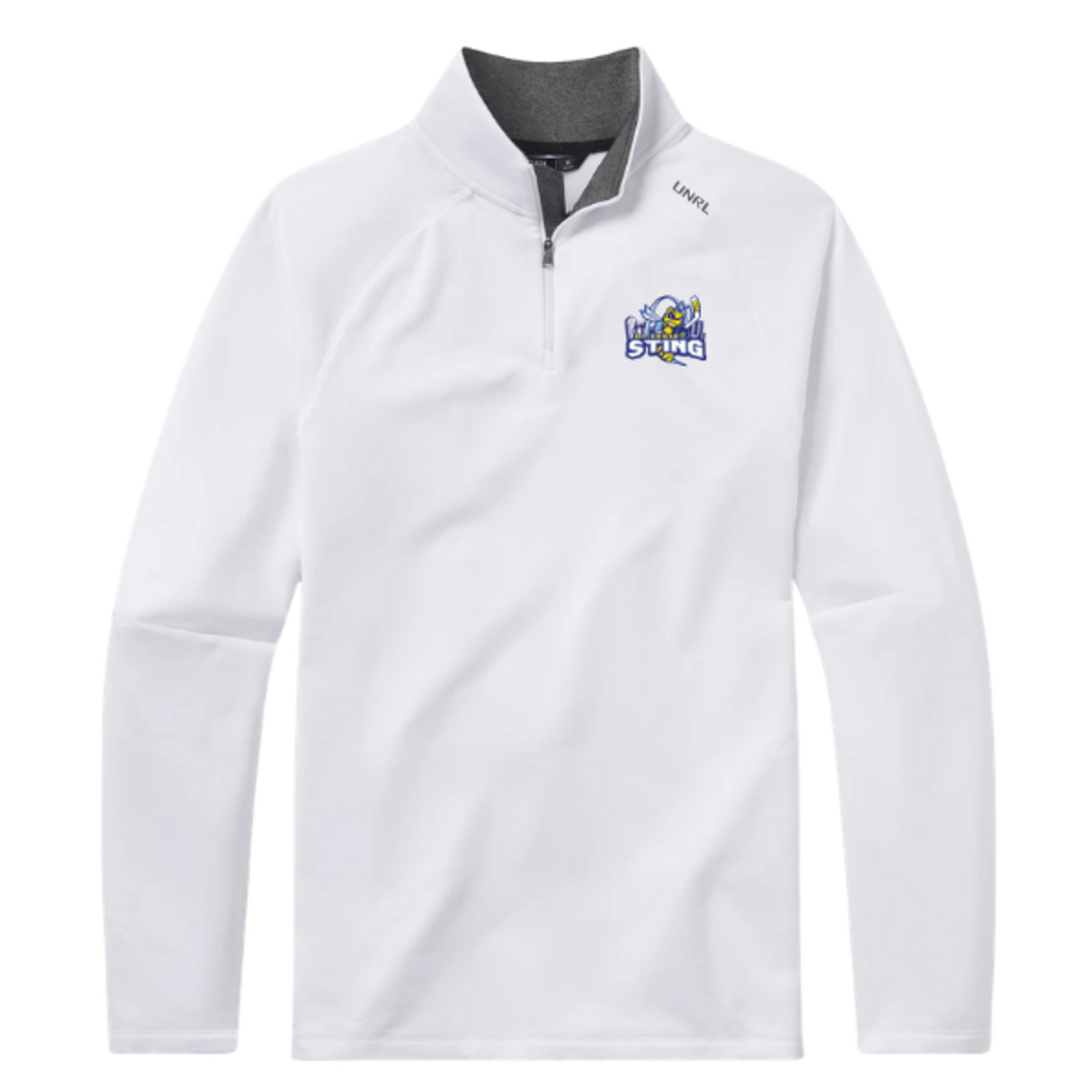 UNRL Sting UNRL Interlock 1/4 Zip (WHITE) SENIOR