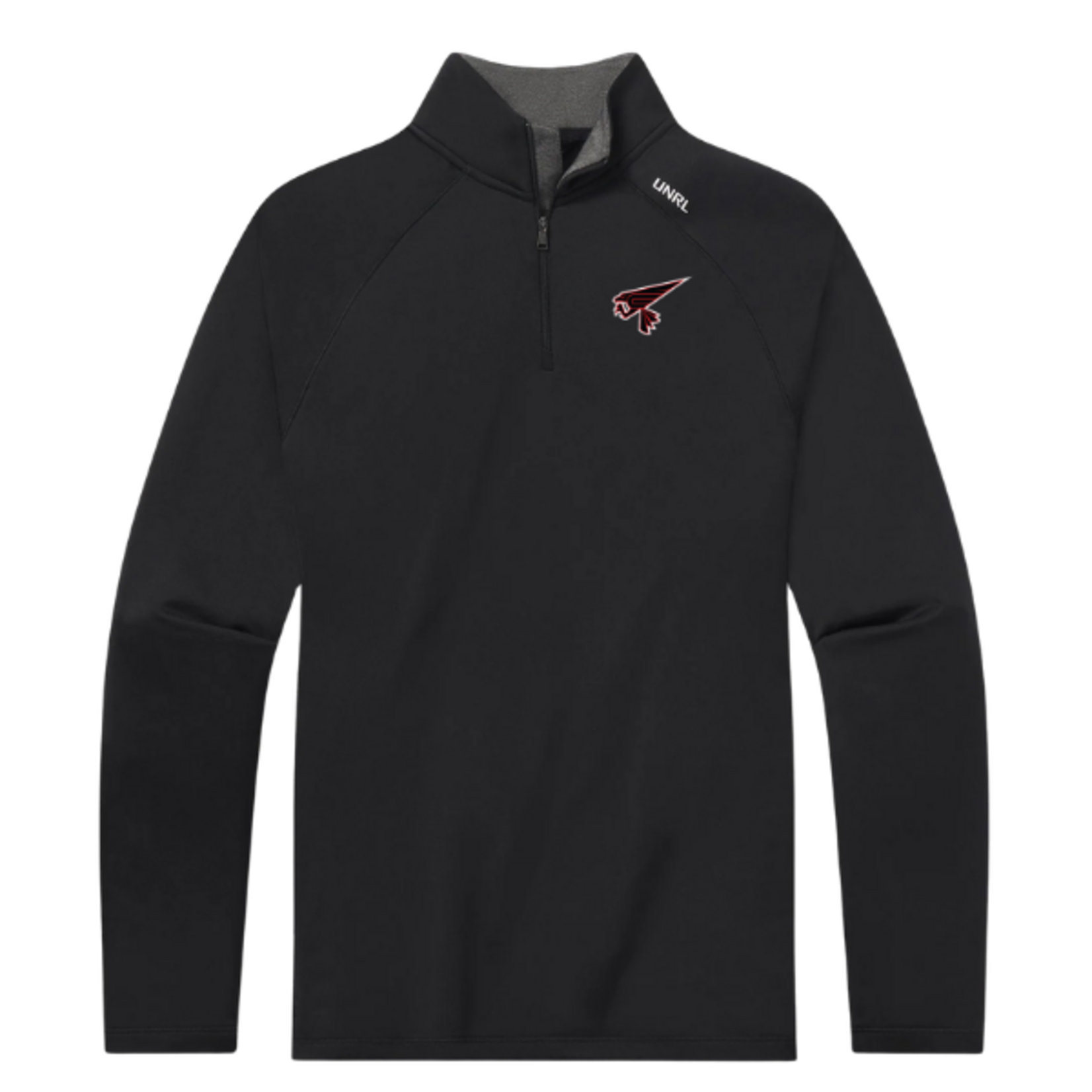 UNRL Chesterfield UNRL Interlock 1/4 Zip (BLACK) SENIOR