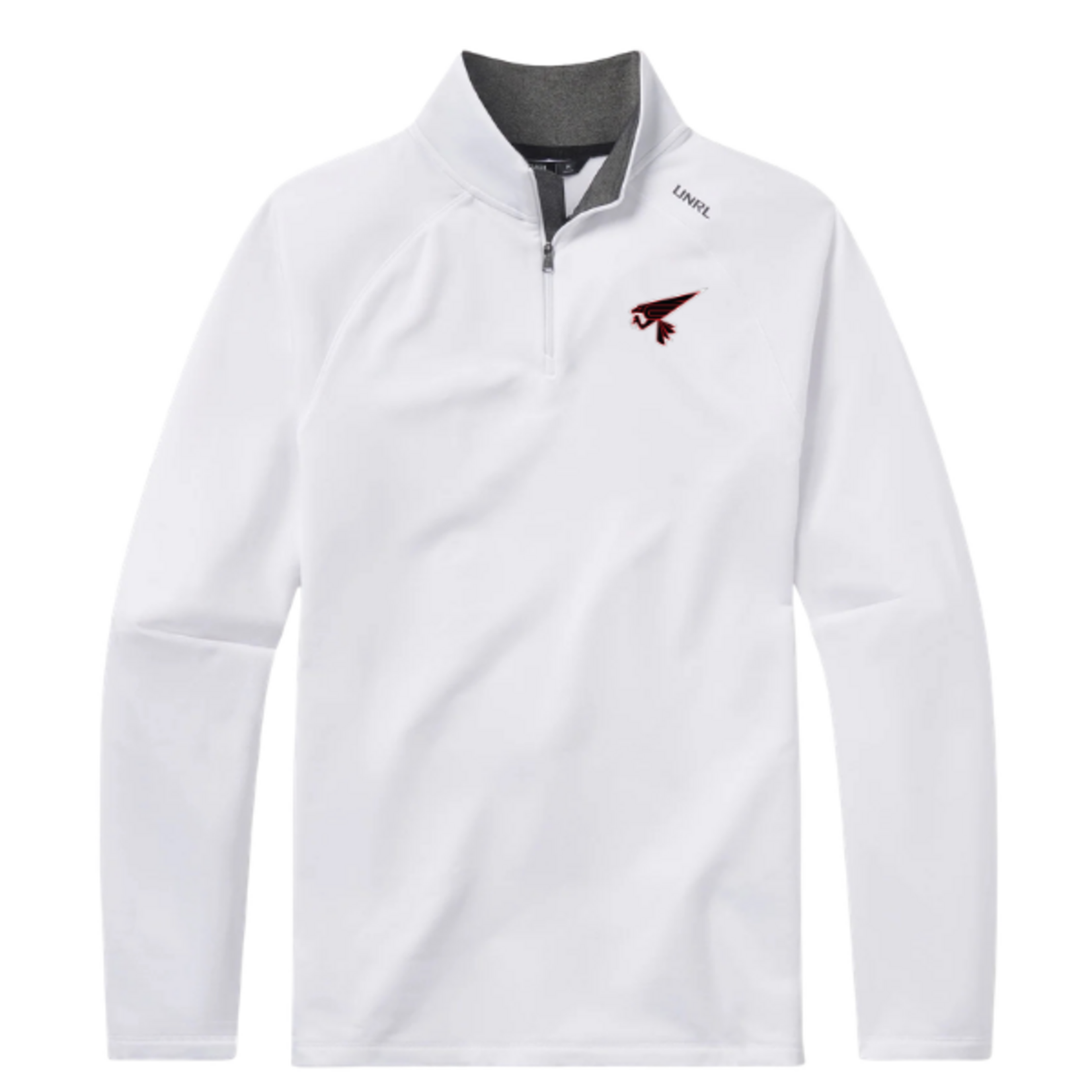 UNRL Chesterfield UNRL Interlock 1/4 Zip (WHITE) SENIOR