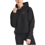 UNRL Chesterfield LuxBreak Oversized Hoodie (WOMENS) BLACK