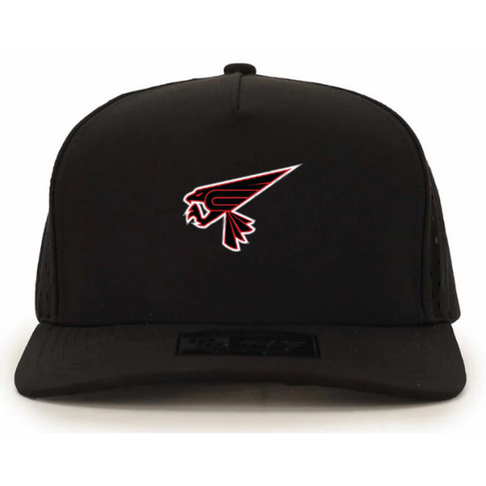 10/10 Chesterfield 10/10 5 Panel Dryfit Snapback Hat (BLACK)