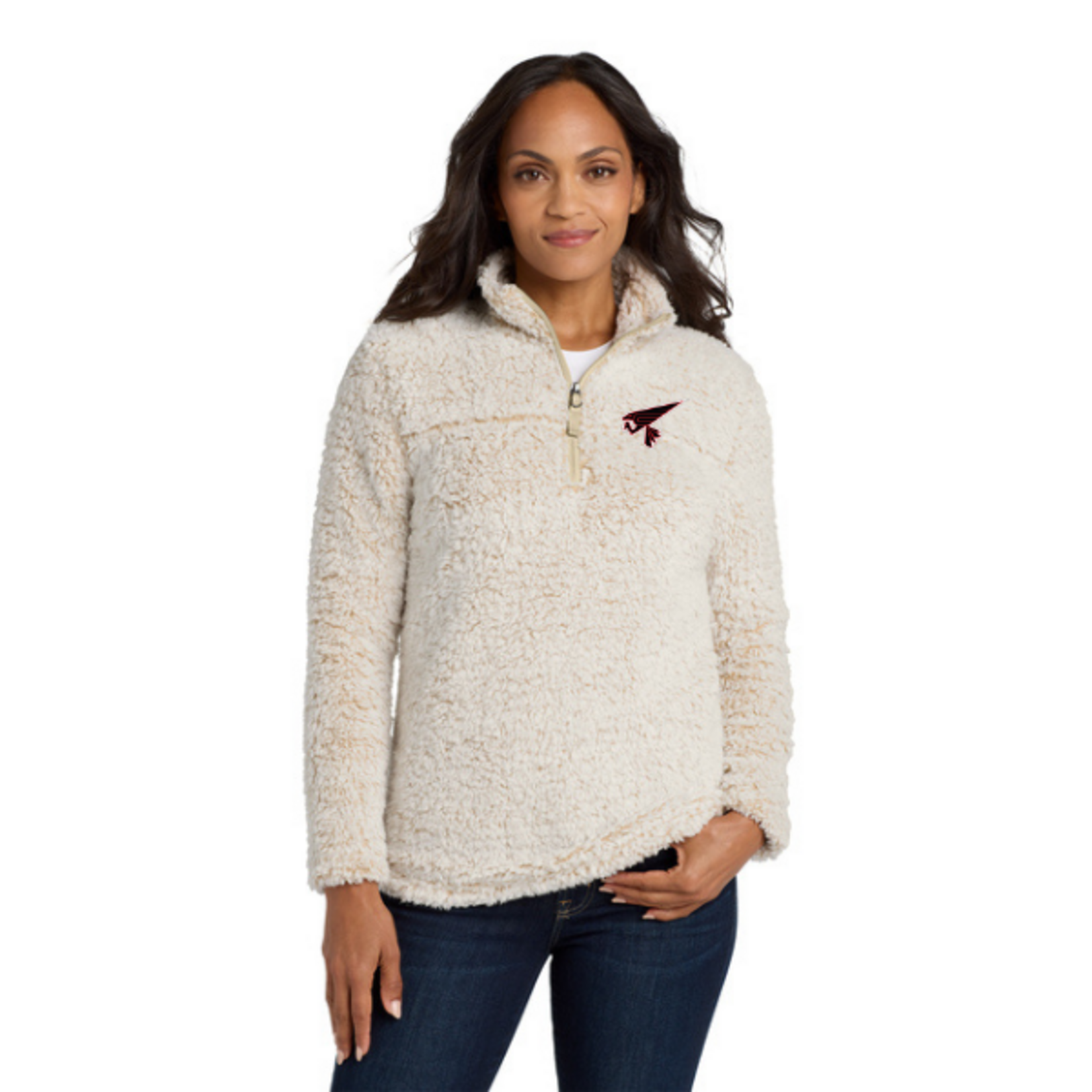 Chesterfield L130 Cozy 1/4 Zip Fleece (WOMENS) OATMEAL