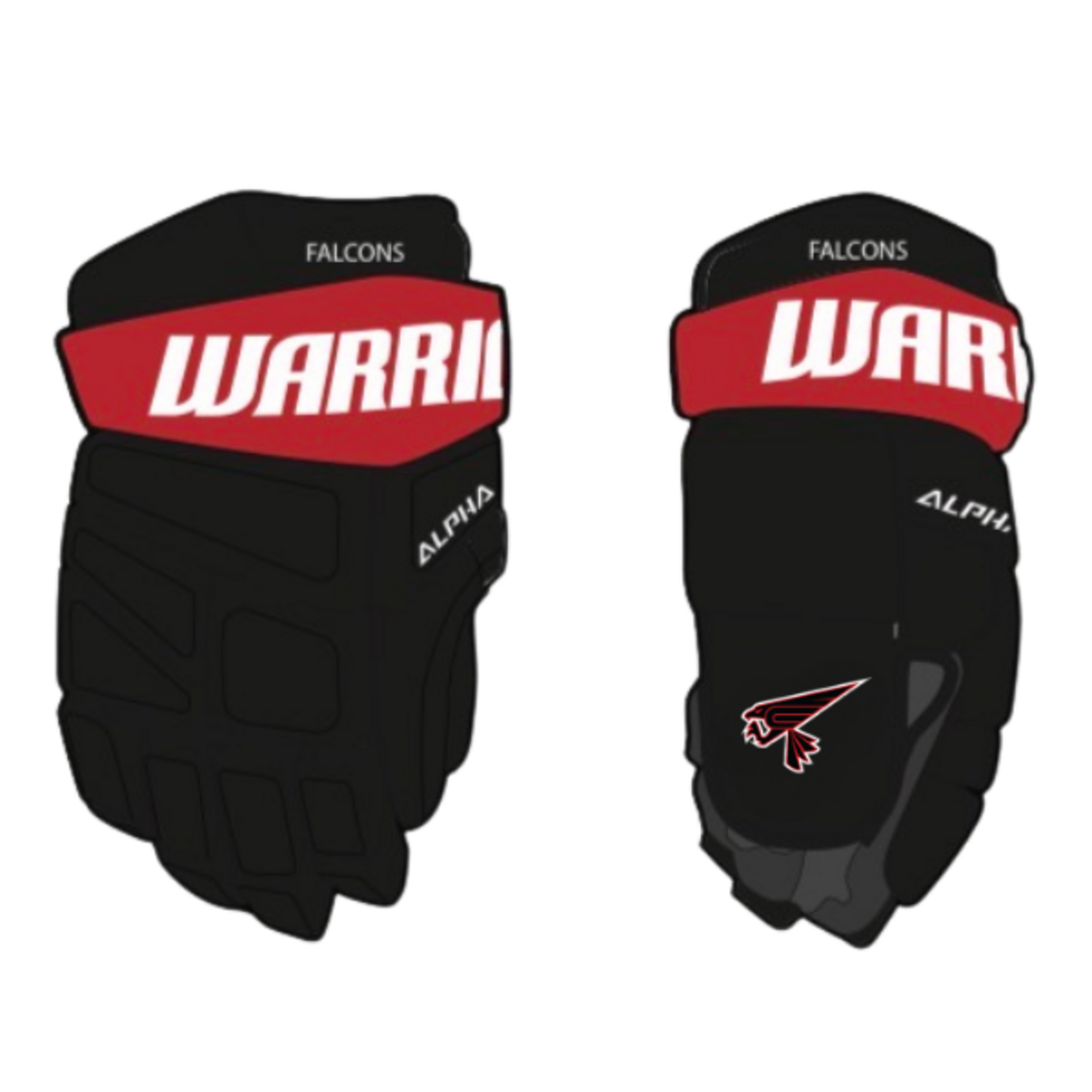 Warrior Chesterfield Warrior Custom Alpha Glove (SENIOR)