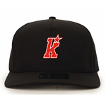 10/10 Kirkwood 10/10 5 Panel Dryfit Snapback Hat (BLACK)