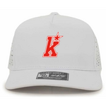 10/10 Kirkwood 10/10 5 Panel Dryfit Snapback Hat (WHITE)