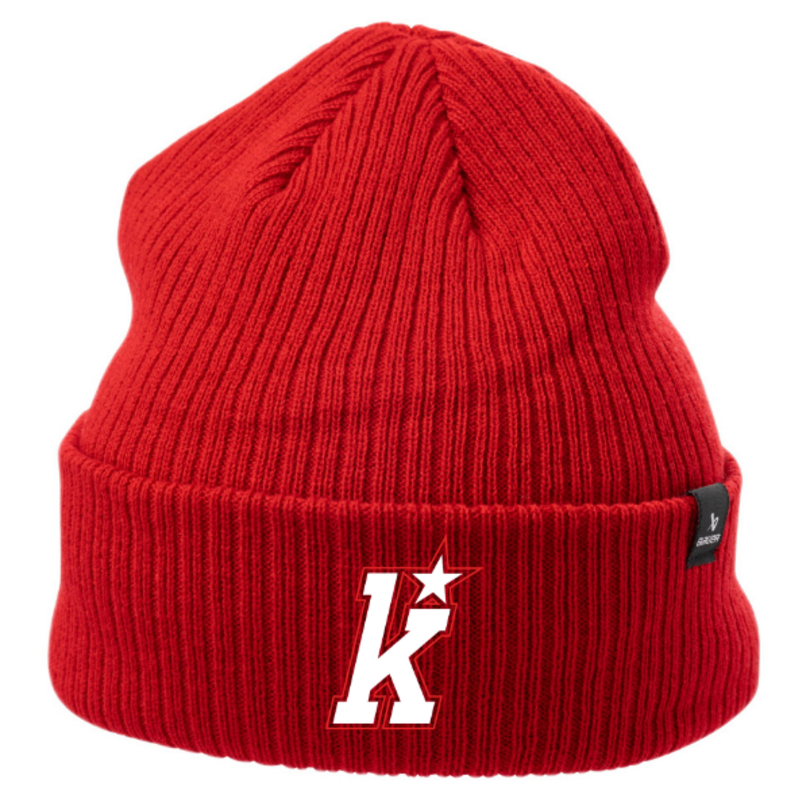 Bauer Kirkwood Bauer S24 Ribbed Toque (RED)