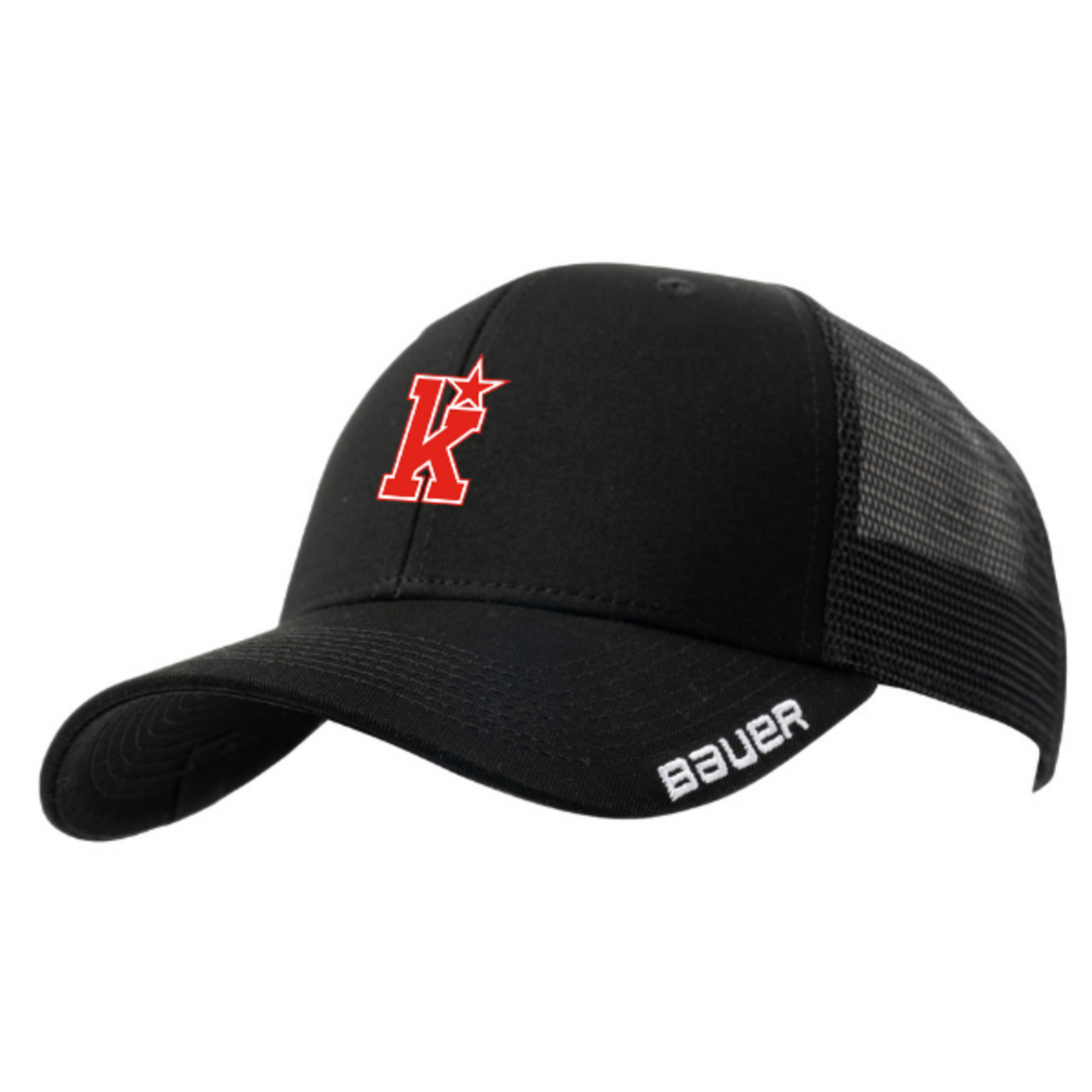Bauer Kirkwood Bauer Team Mesh Snapback (YOUTH) BLACK