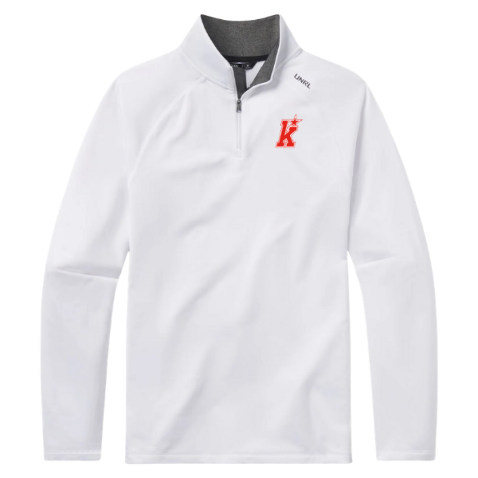 UNRL Kirkwood UNRL Interlock 1/4 Zip (WHITE) SENIOR