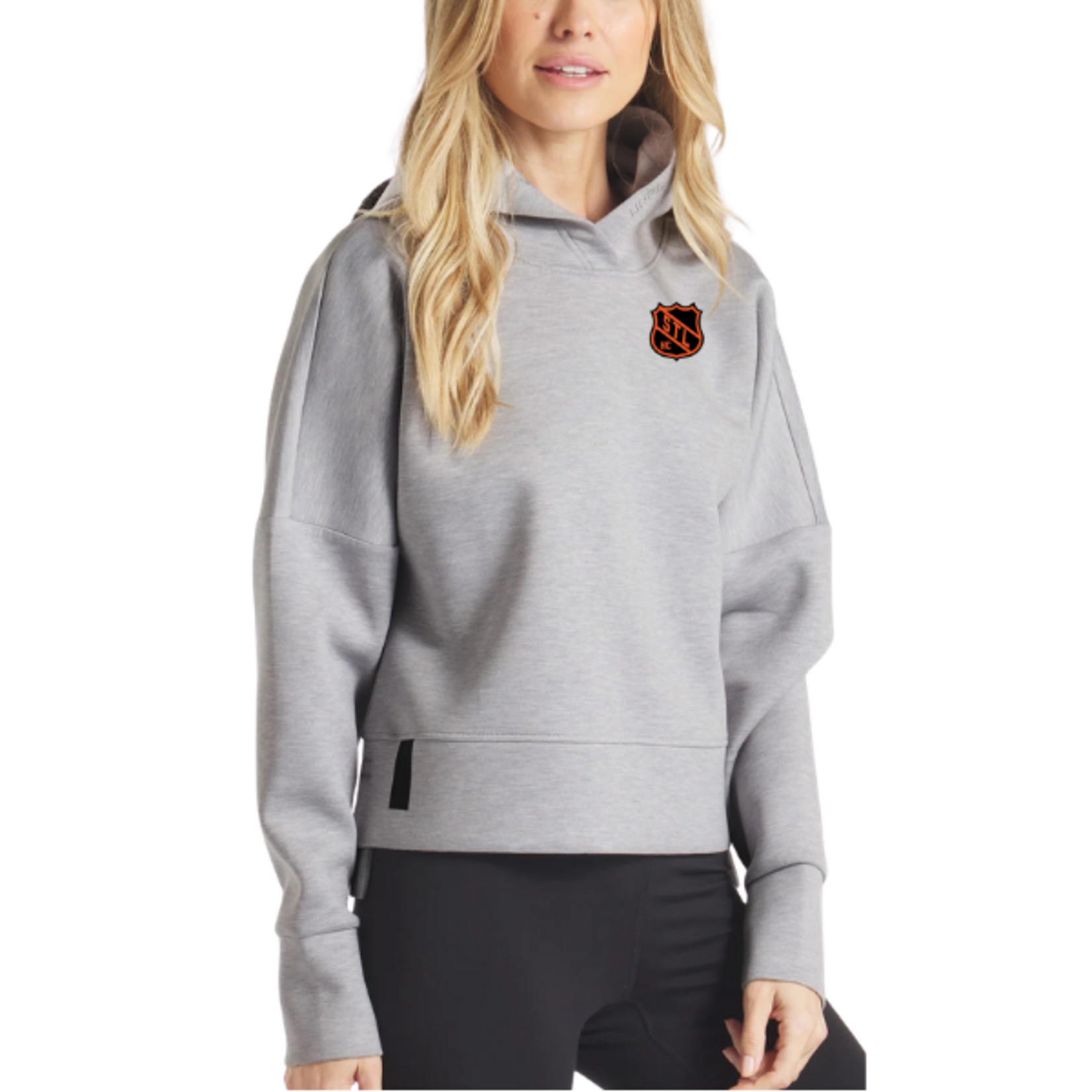 UNRL Hockey Club LuxBreak Oversized Hoodie (WOMENS) GREY