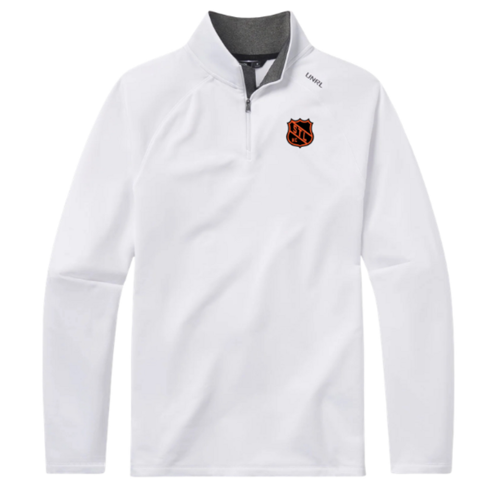 UNRL Hockey Club UNRL Interlock 1/4 Zip (WHITE) SENIOR