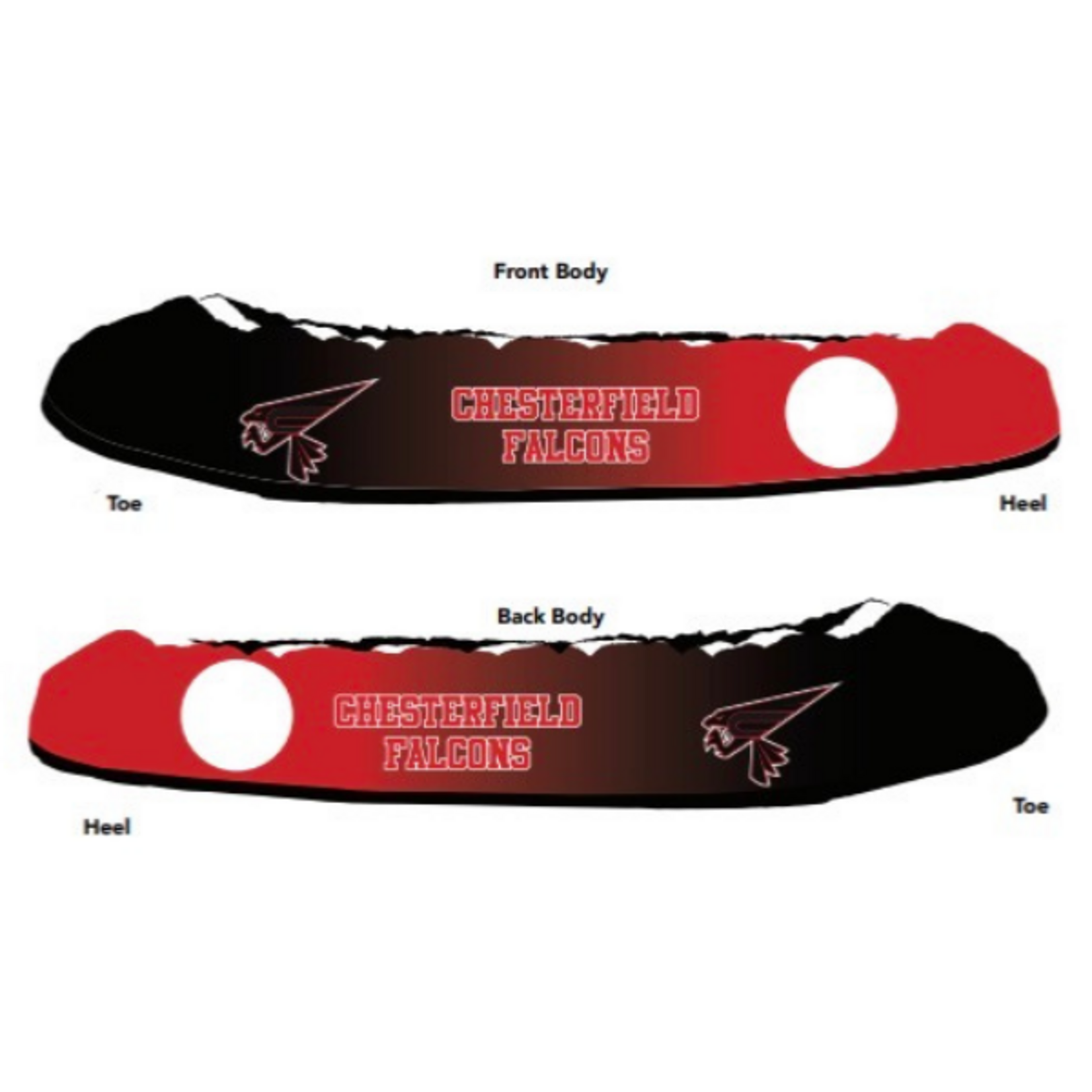 Z2 Chesterfield Falcons Z2 Skate Guard (JUNIOR)