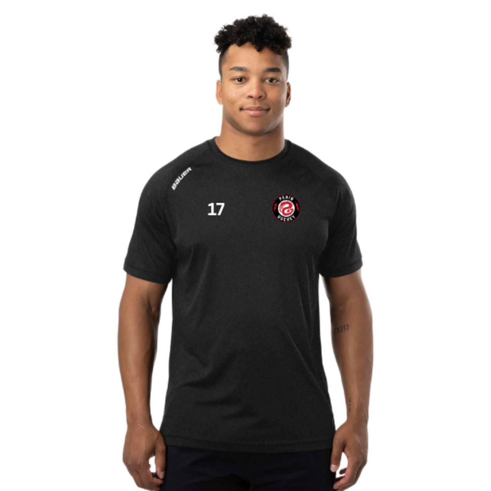 Bauer Pekin S24 Bauer Team S/S Tech Tee (SENIOR) BLACK