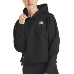 UNRL Lady Cyclone LuxBreak Oversized Hoodie (WOMENS) BLACK