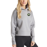 UNRL Lady Cyclone LuxBreak Oversized Hoodie (WOMENS) GREY