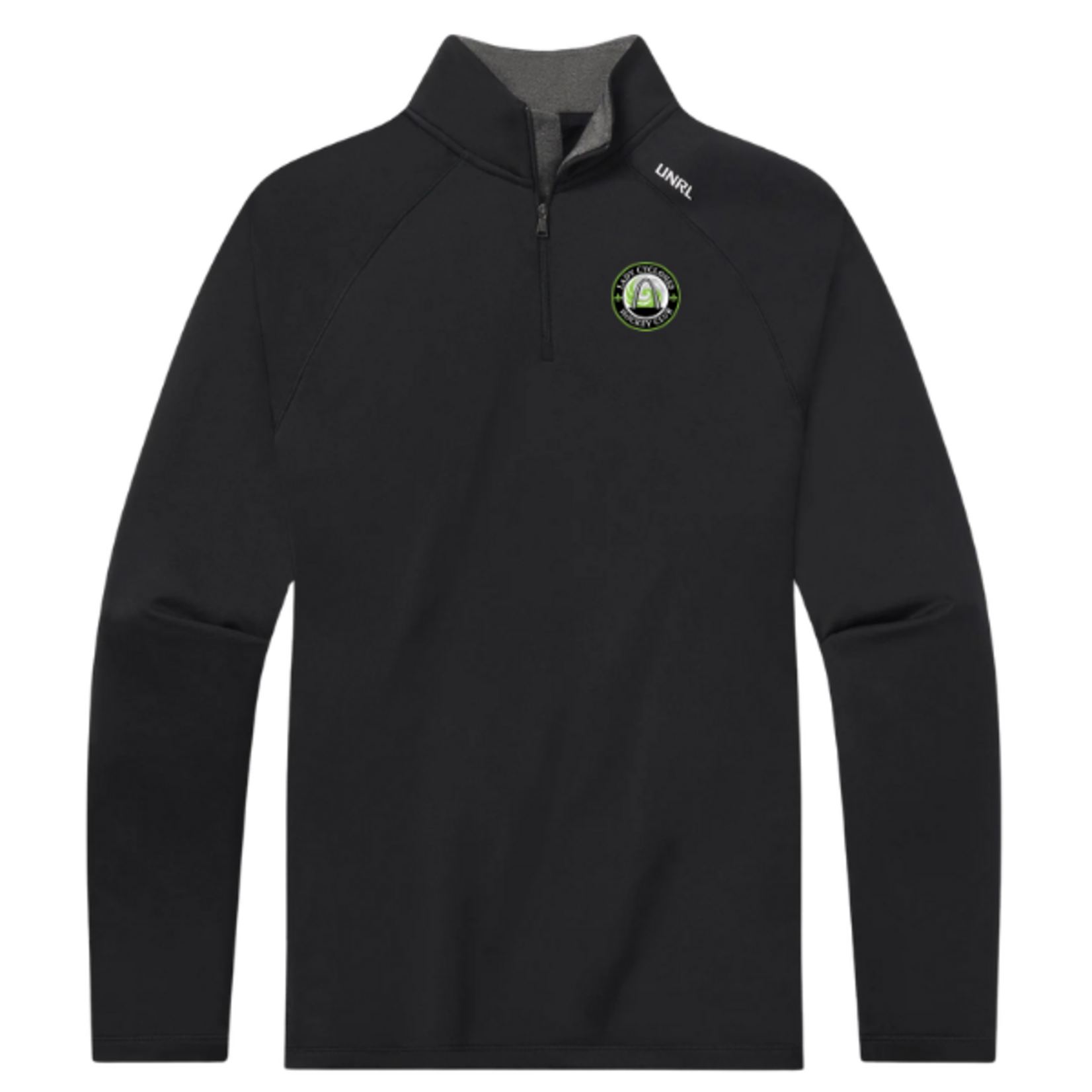 UNRL Lady Cyclones UNRL Interlock 1/4 Zip (BLACK) YOUTH