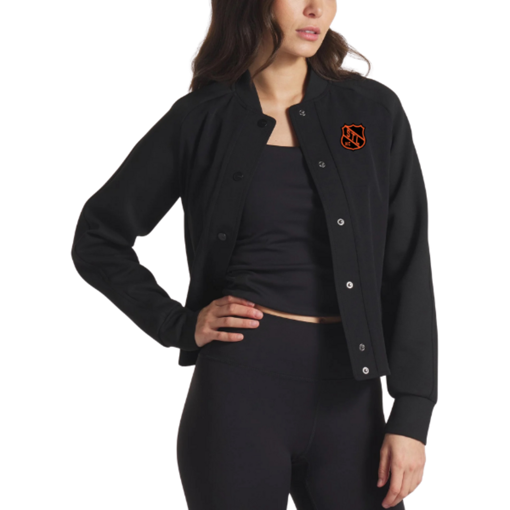 UNRL Hockey Club UNRL Jetset Bomber Jacket (WOMENS) Black