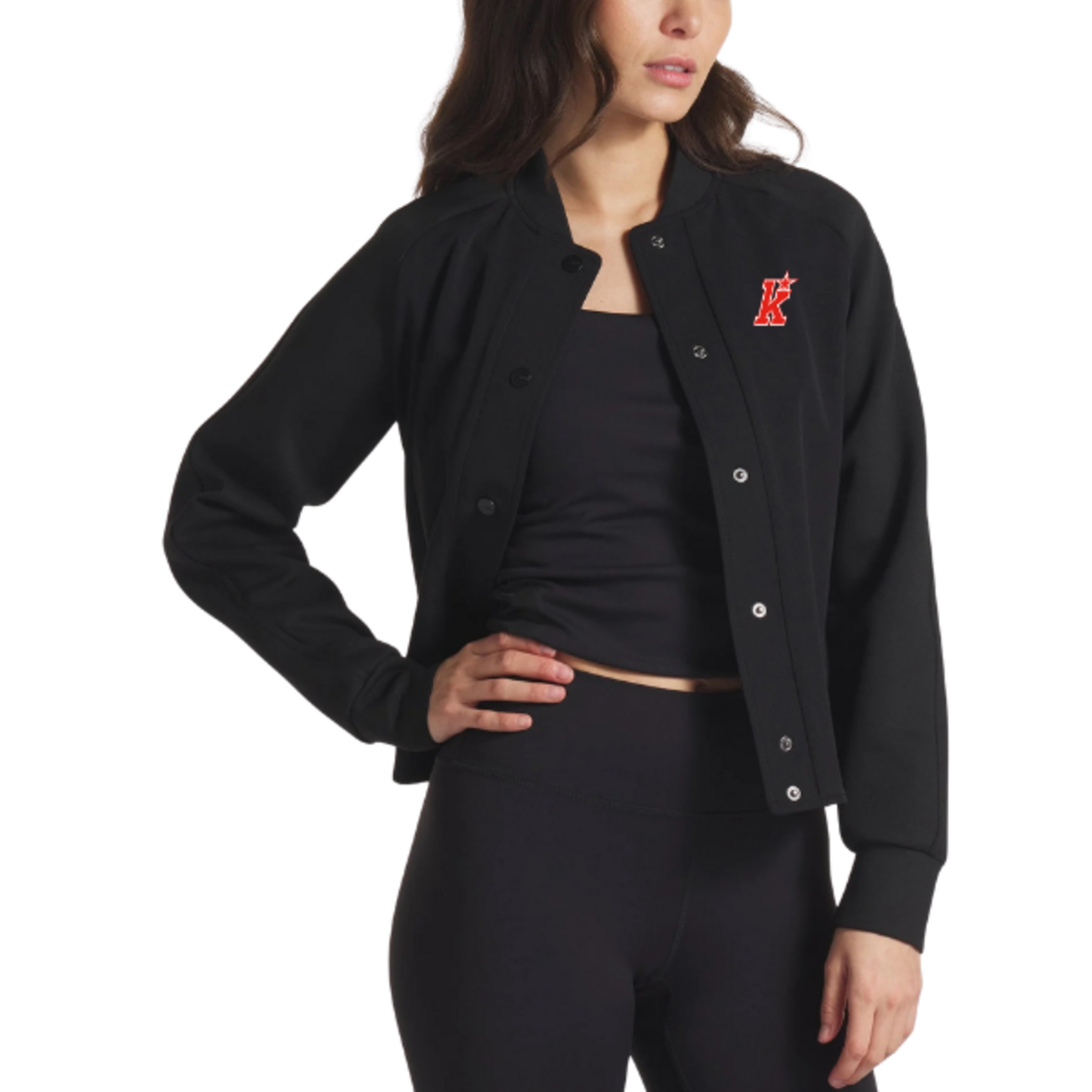UNRL Kirkwood UNRL Jetset Bomber Jacket (WOMENS) Black