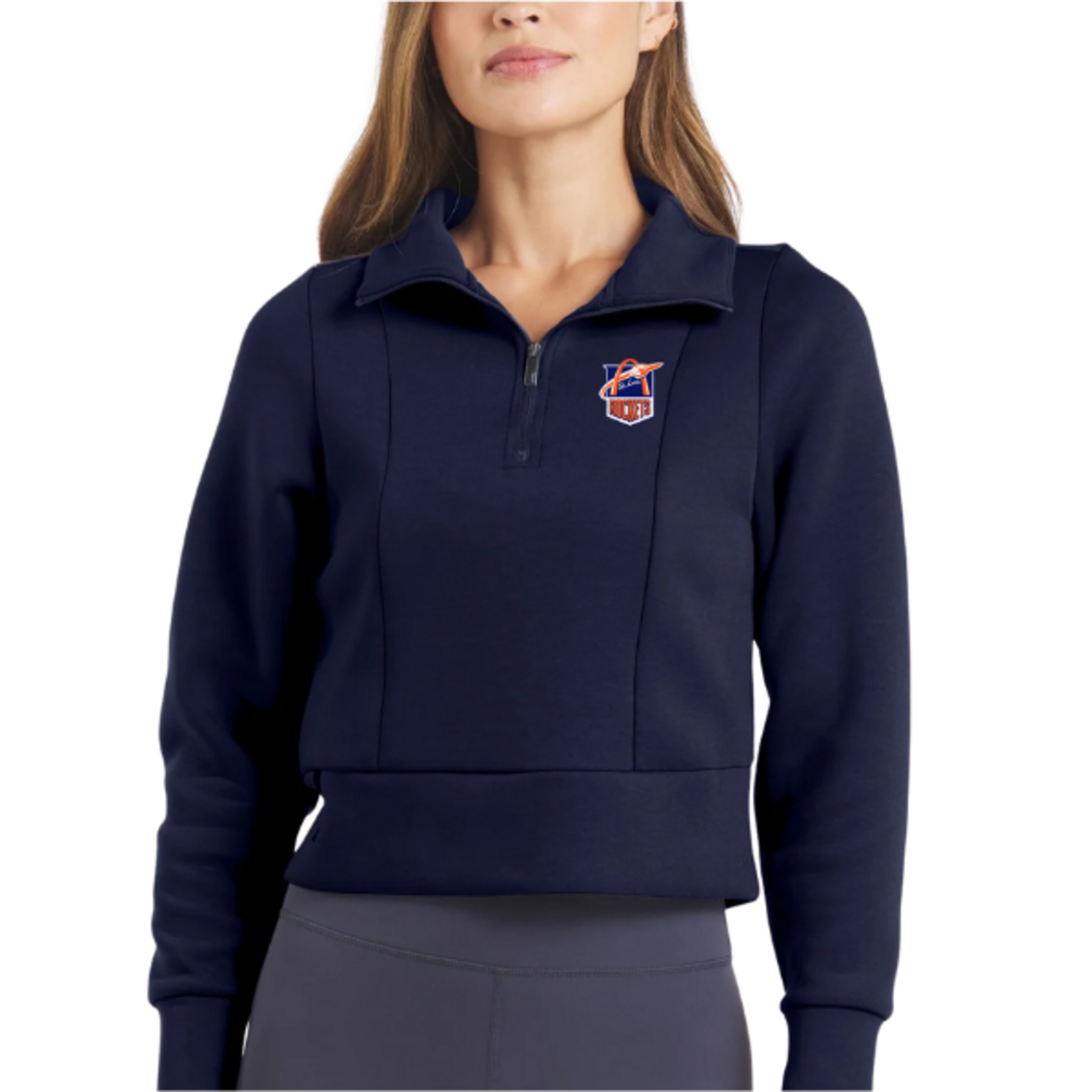 UNRL Rockets UNRL LuxBreak Half-Zip Pullover (WOMENS) Navy