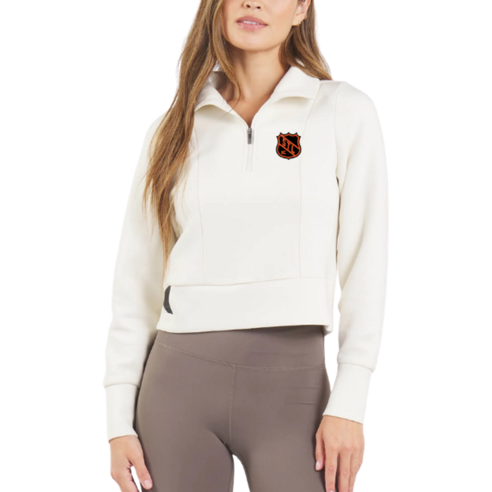 UNRL Hockey Club UNRL LuxBreak Half-Zip Pullover (WOMENS) Coconut